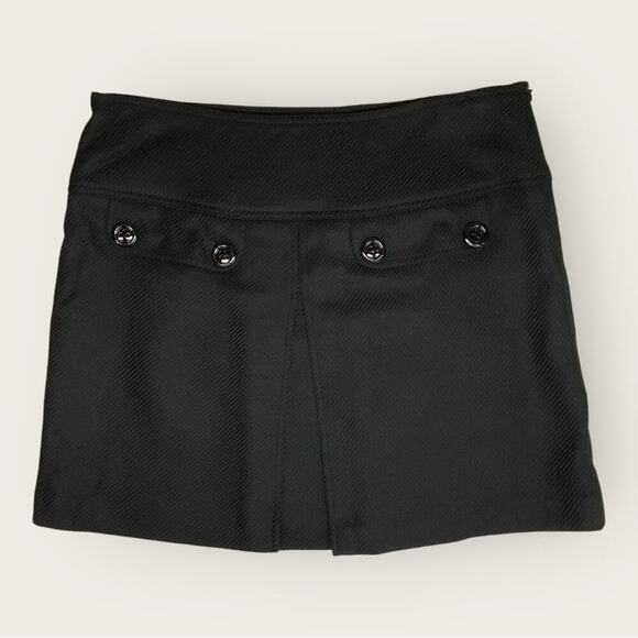 Burberry | Wool Mini Skirt | Black | Size 4 US - Picture 2 of 16
